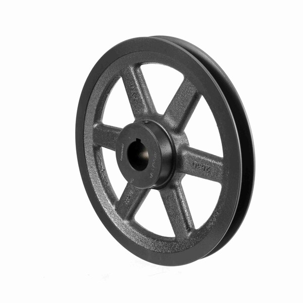 1 Groove Cast Iron Fhp - Finished Bore Sheave, BK90X 1 1/8